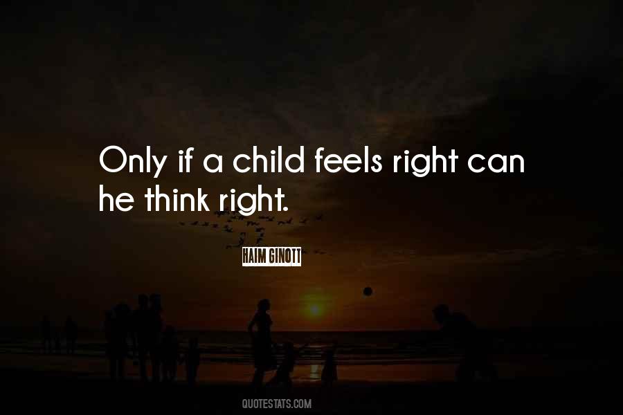 Think Right Quotes #1180161
