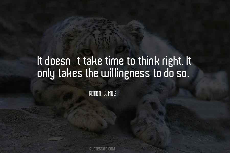 Think Right Quotes #902081