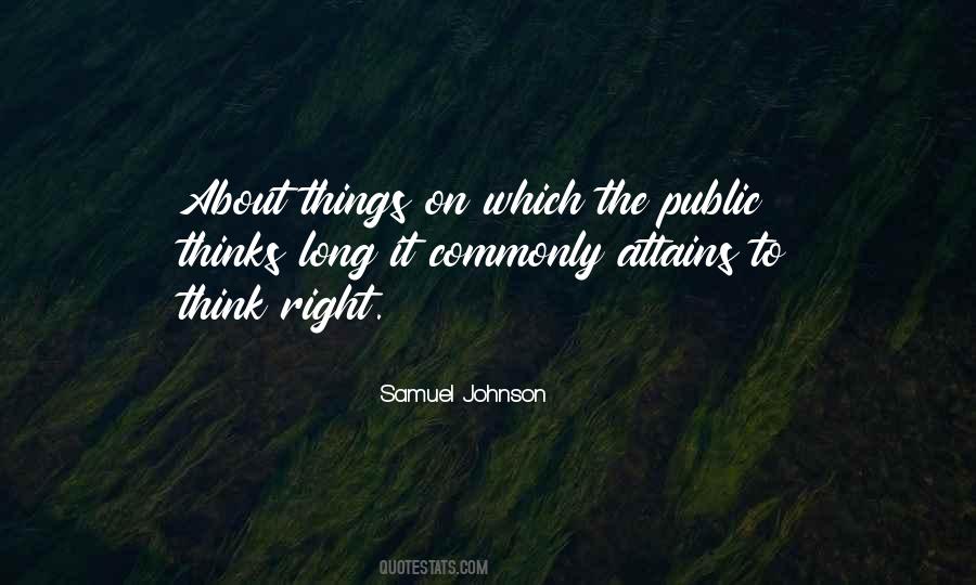 Think Right Quotes #954617