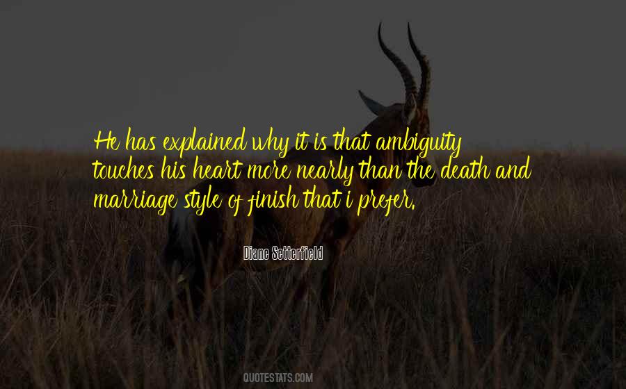 Marriage By Death Quotes #364750