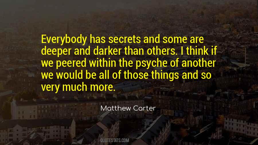 Secret Things Quotes #504580