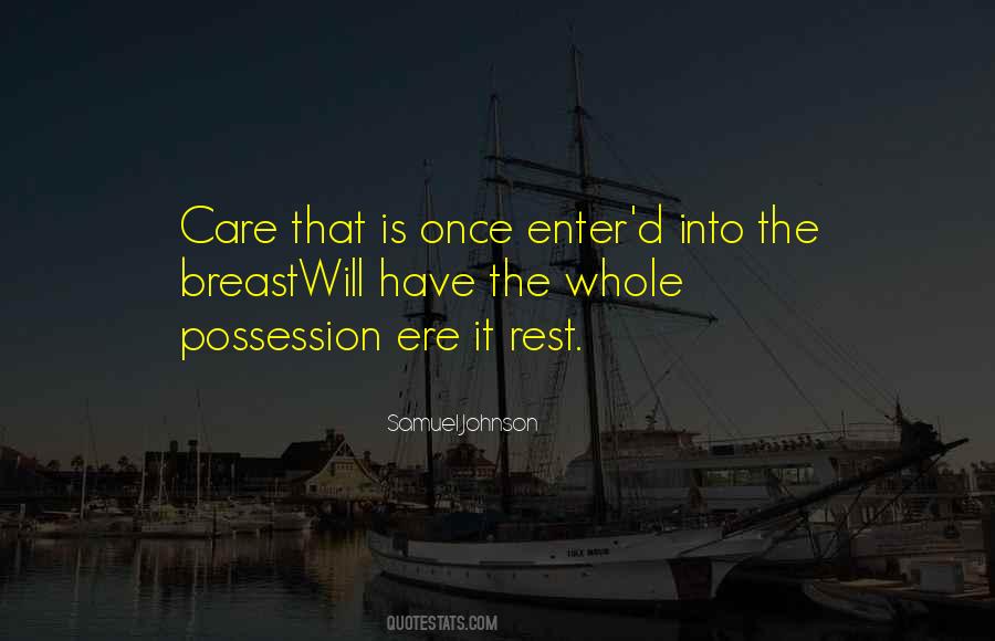 Possession Is Quotes #202055