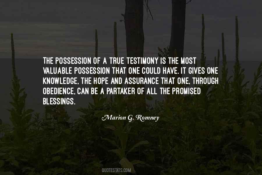 Possession Is Quotes #204556