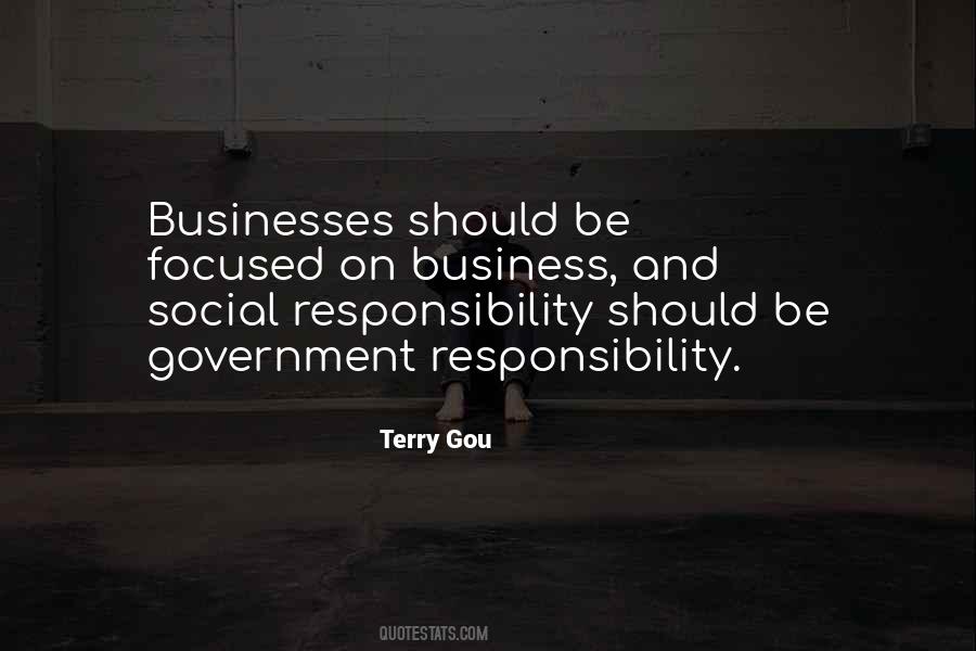 Government And Business Quotes #255004