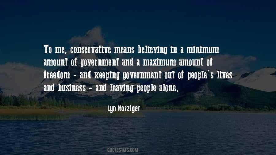 Government And Business Quotes #280104