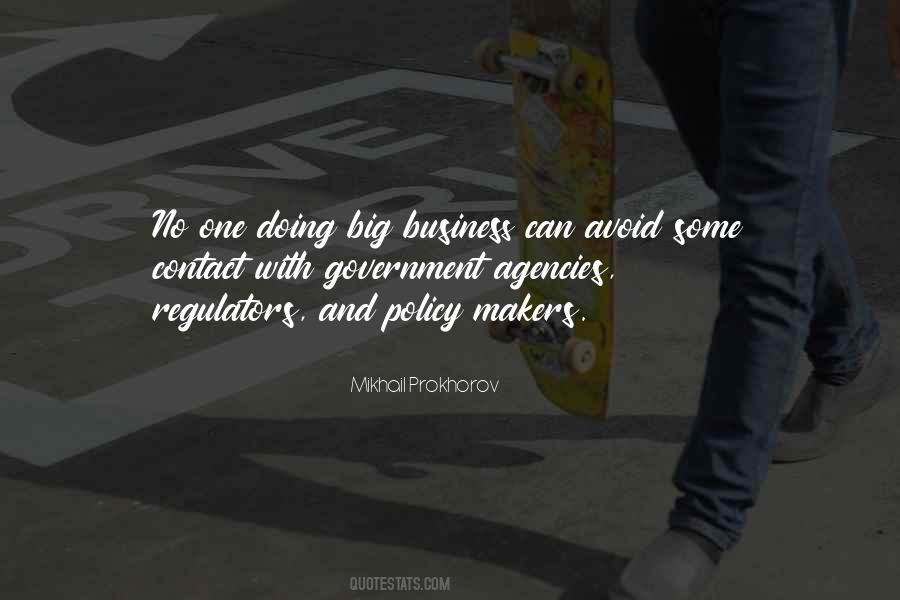 Government And Business Quotes #406118