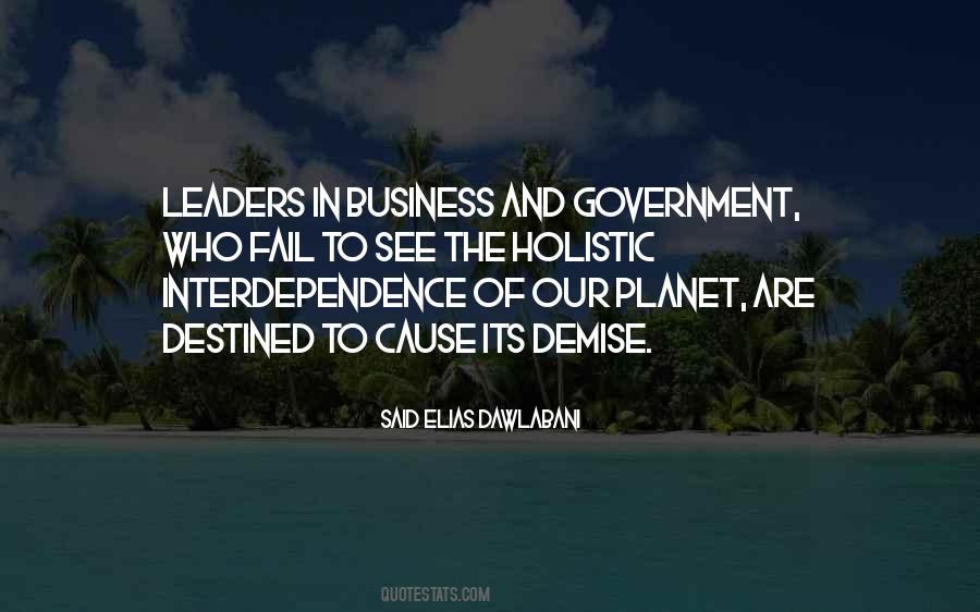 Government And Business Quotes #536546