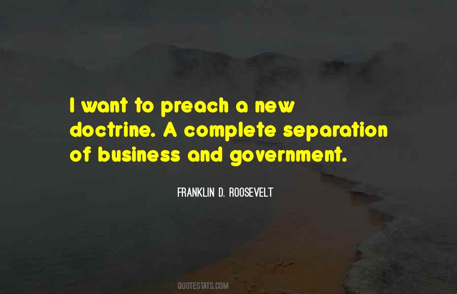 Government And Business Quotes #786505