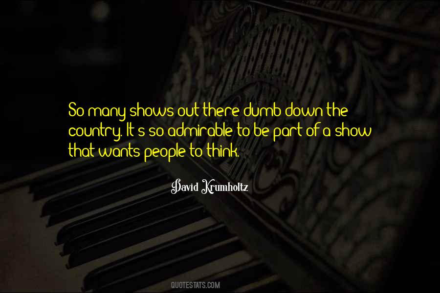 Krumholtz David Quotes #721280