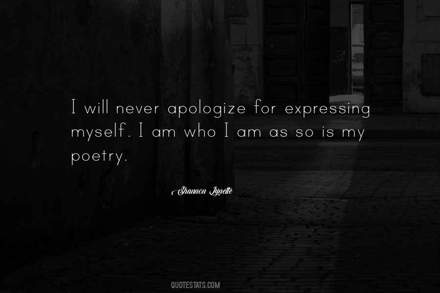 Am Who I Am Quotes #1536137