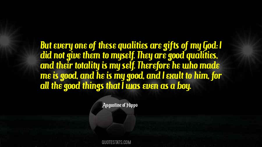 God Qualities Quotes #1159610