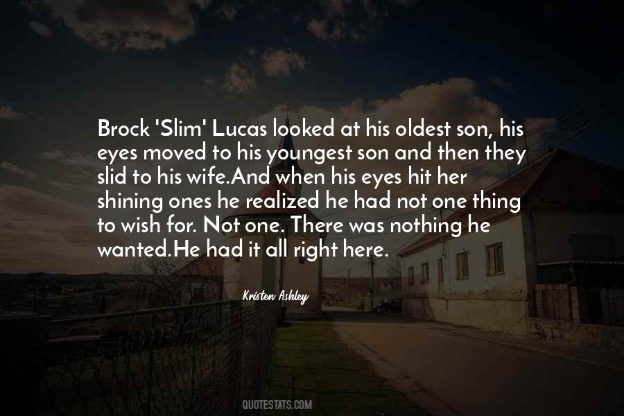 Brock Quotes #1343751