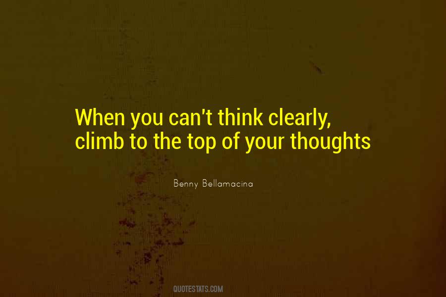 Think Clearly Quotes #36793