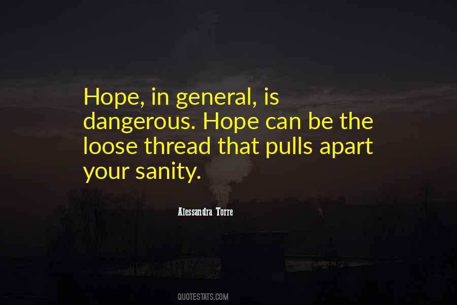Hope For The Hopeless Quotes #644086