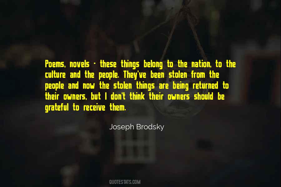 Brodsky Quotes #982235