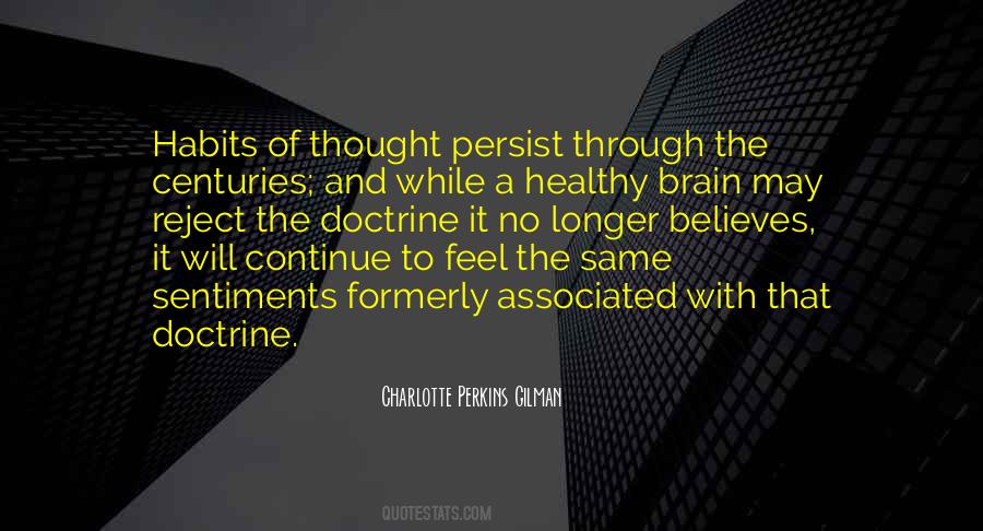Healthy Brain Quotes #1255078