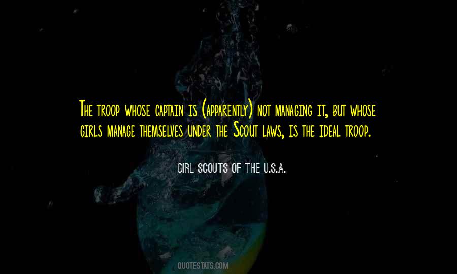 Girl Scout Troop Quotes #1204964