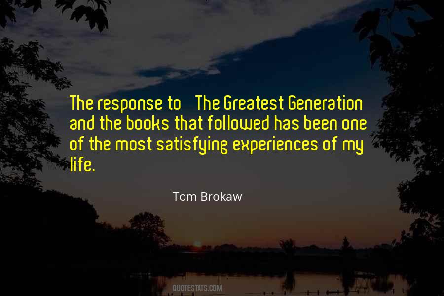 Brokaw Quotes #283503