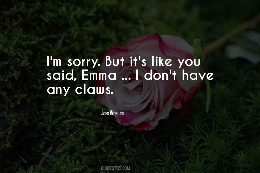 Sorry Men Quotes #704202