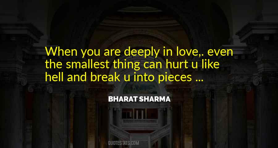 Broken And Hurt Quotes #103781