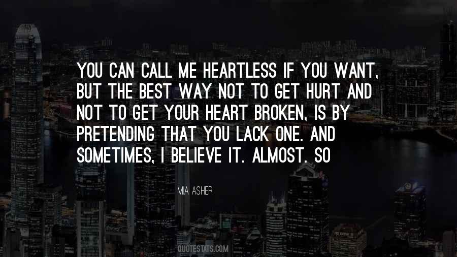 Broken And Hurt Quotes #821484