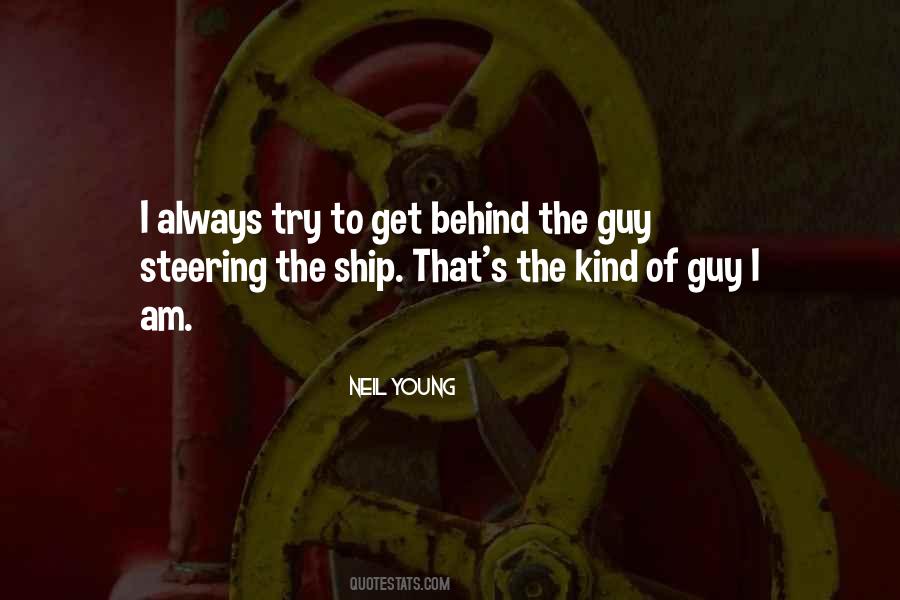 Steering The Ship Quotes #1134961