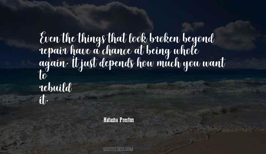 Broken Beyond Repair Quotes #1142701