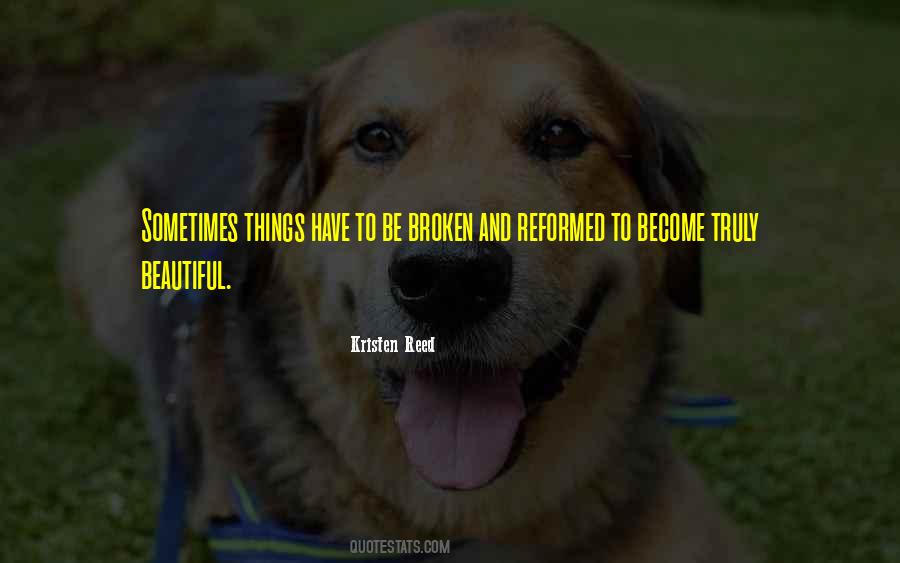 Broken But Beautiful Quotes #39322