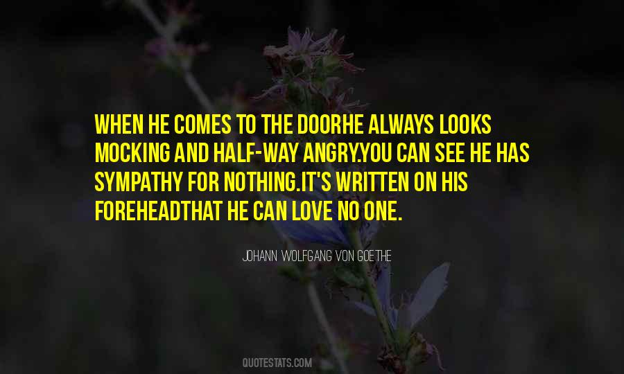 Quotes About Love And Sympathy #1457335