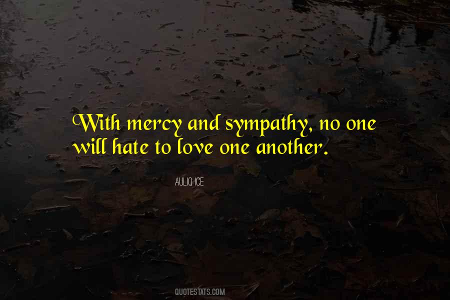 Quotes About Love And Sympathy #1761891