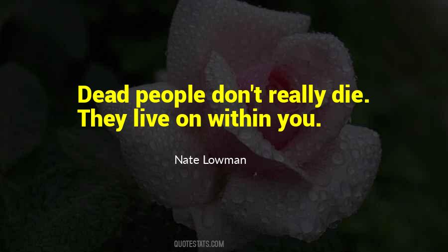 Dead People Quotes #1266546