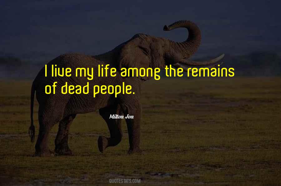 Dead People Quotes #988606