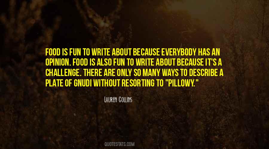 Fun Food Quotes #1440955
