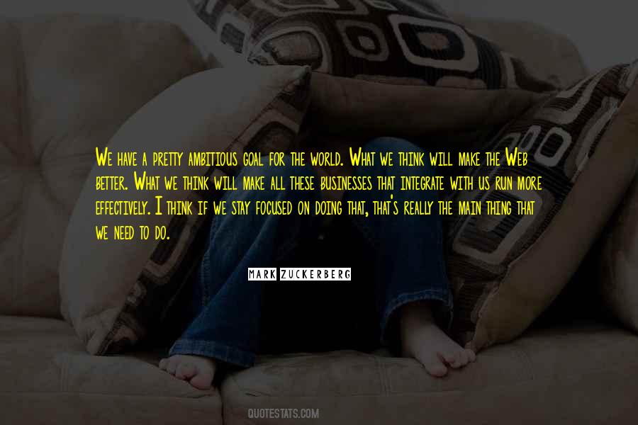The Need To Do Better Quotes #1572233