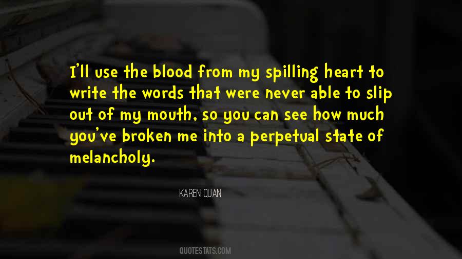 Broken Heart Crying Quotes #858697