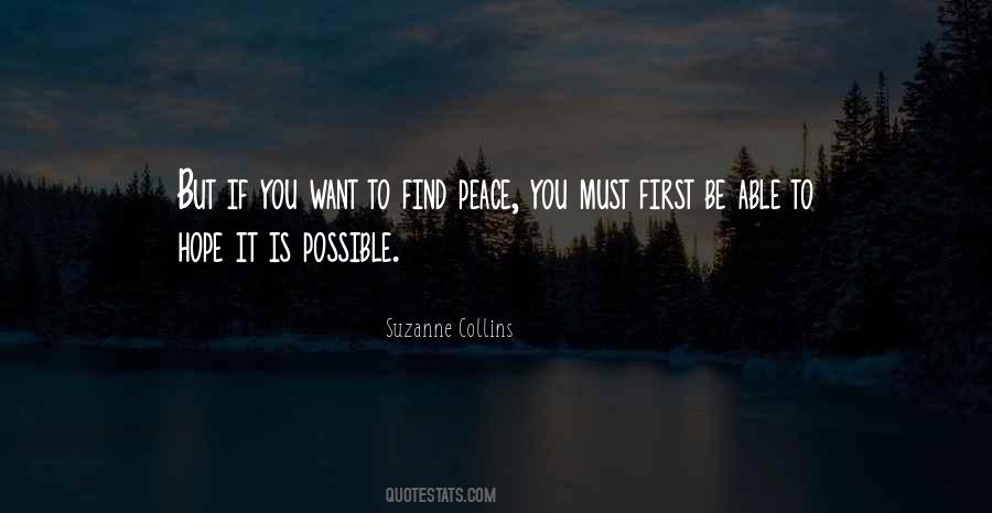 Peace You Quotes #1598621