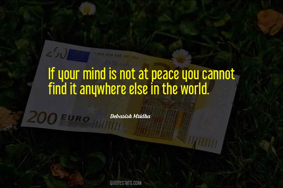 Peace You Quotes #1618640