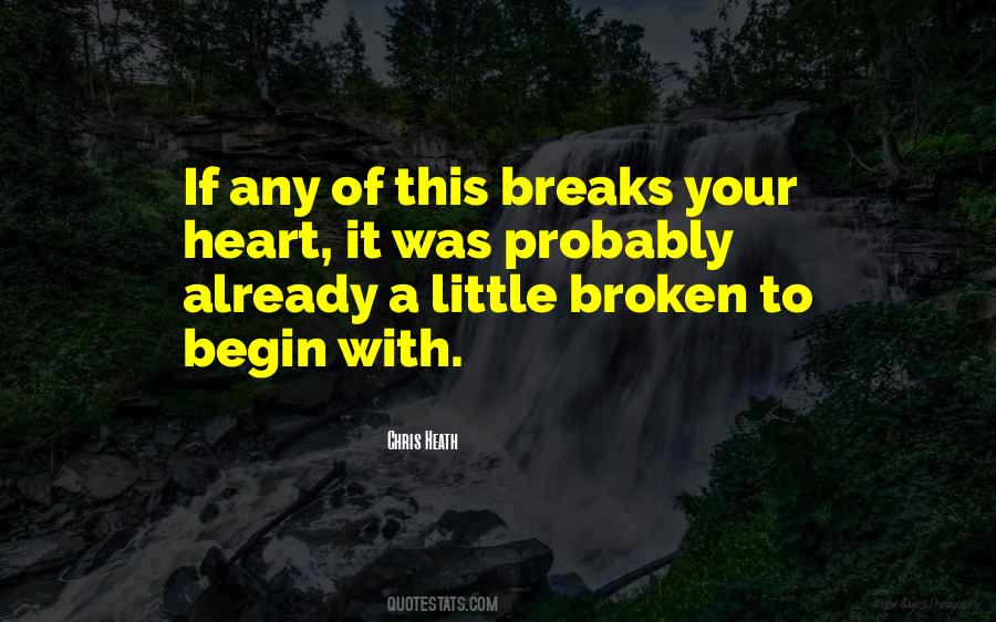 Broken Heart With Quotes #607659