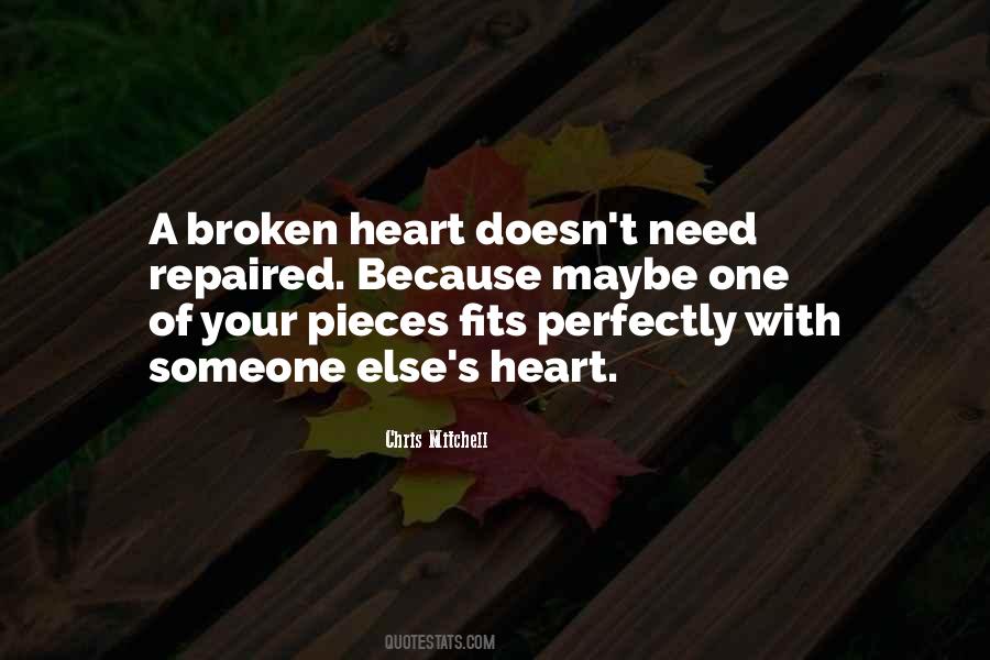 Broken Heart With Quotes #615774