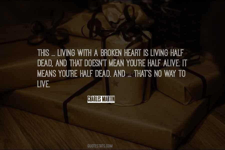 Broken Heart With Quotes #645170