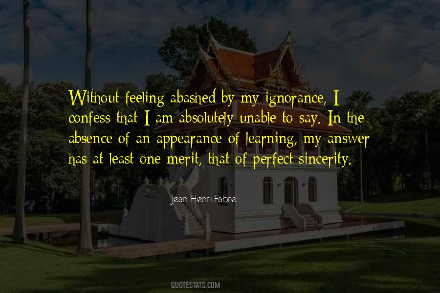 My Absence Quotes #544490