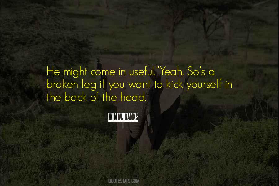 Broken Leg Quotes #497834