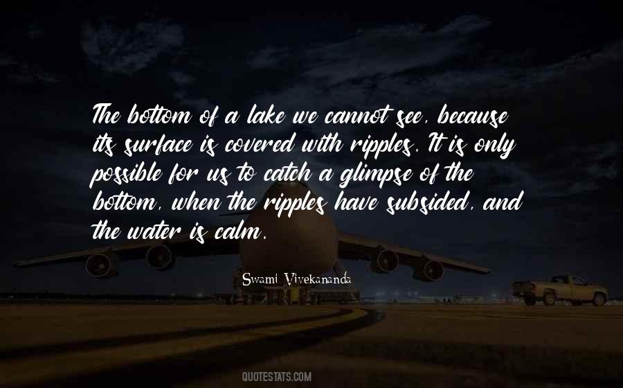Calm Lake Quotes #1586572
