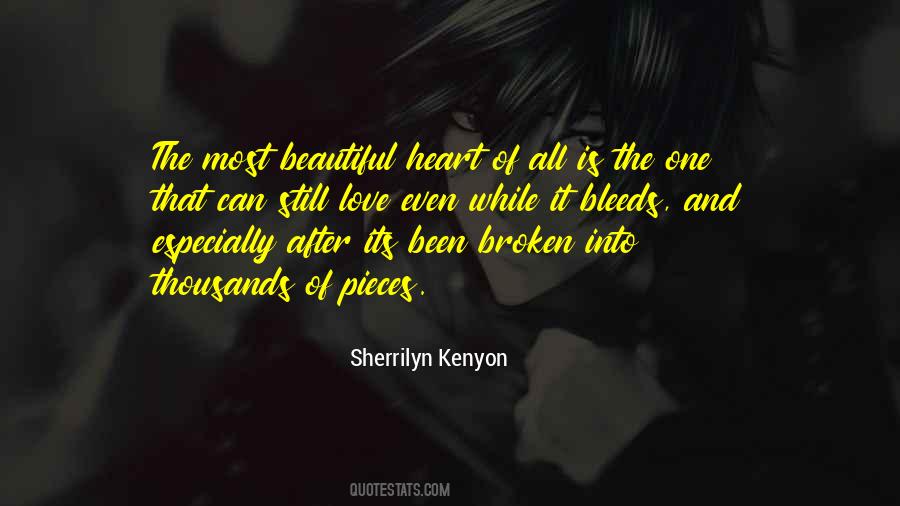 Broken Pieces Love Quotes #743549