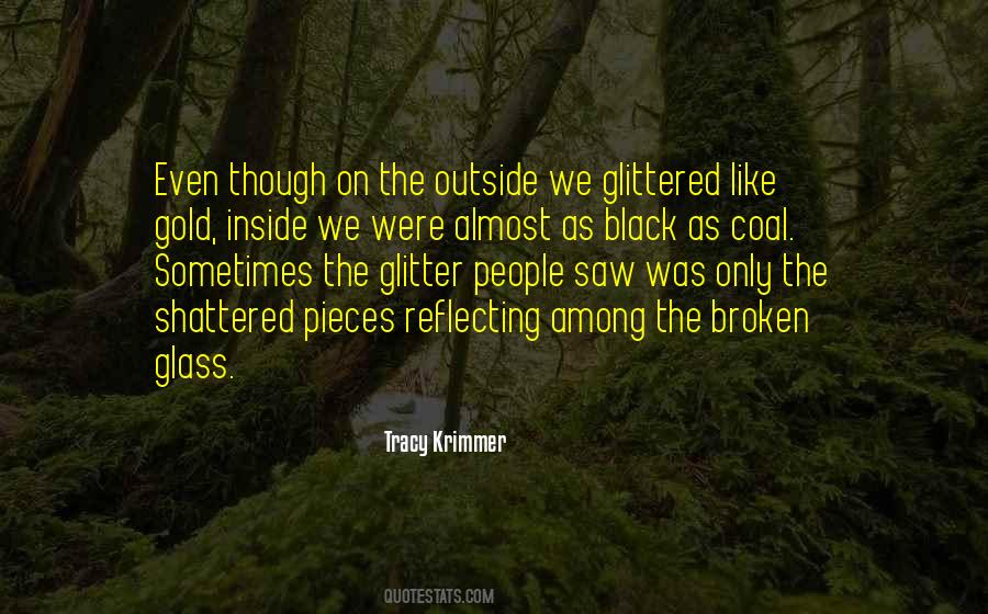 Broken Pieces Of Glass Quotes #1071356