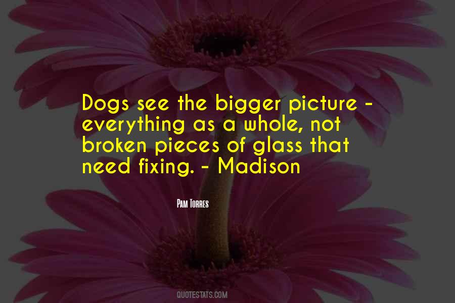 Broken Pieces Of Glass Quotes #424296