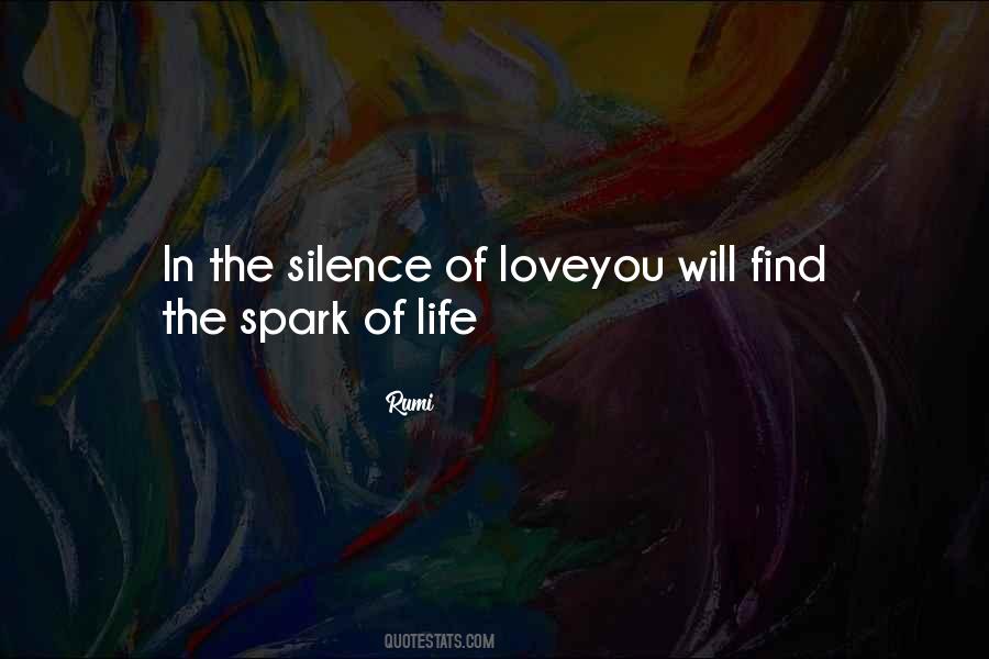 Quotes About The Silence Of Love #377904