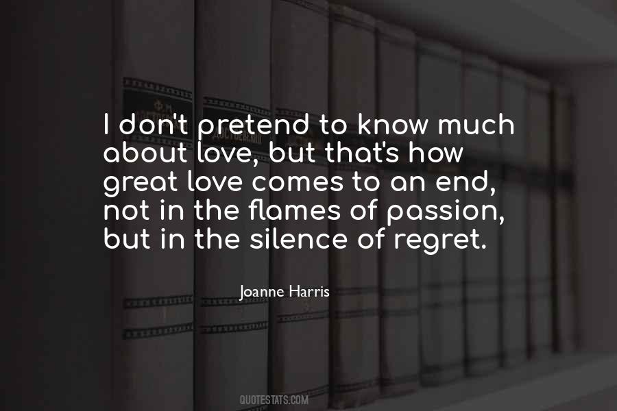 Quotes About The Silence Of Love #803710