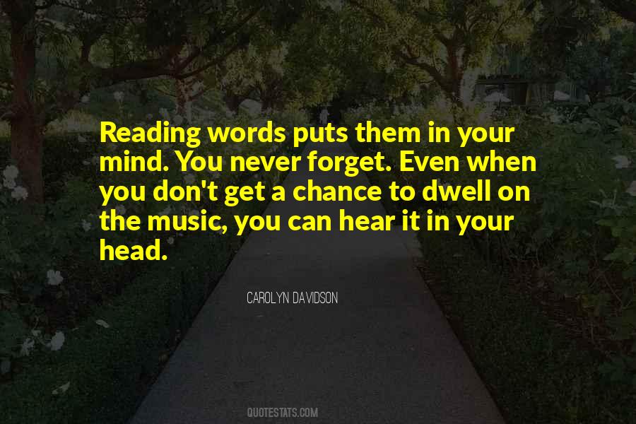 Dwell On It Quotes #727942