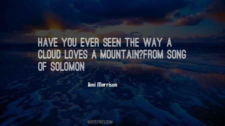 Toni Morrison Song Of Solomon Quotes #709645